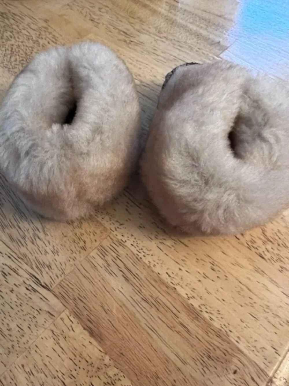 Handmade tan colored